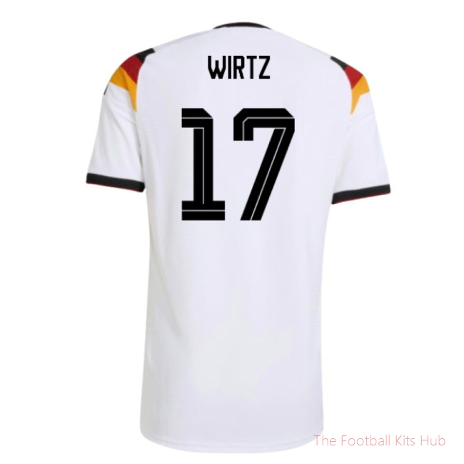 2026/27 Germany Authentic Home Shirt (Wirtz 17)