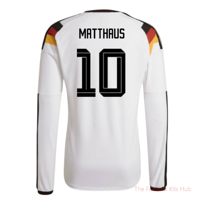 2026/27 Germany Authentic Long Sleeve Home Shirt (Matthaus 10)