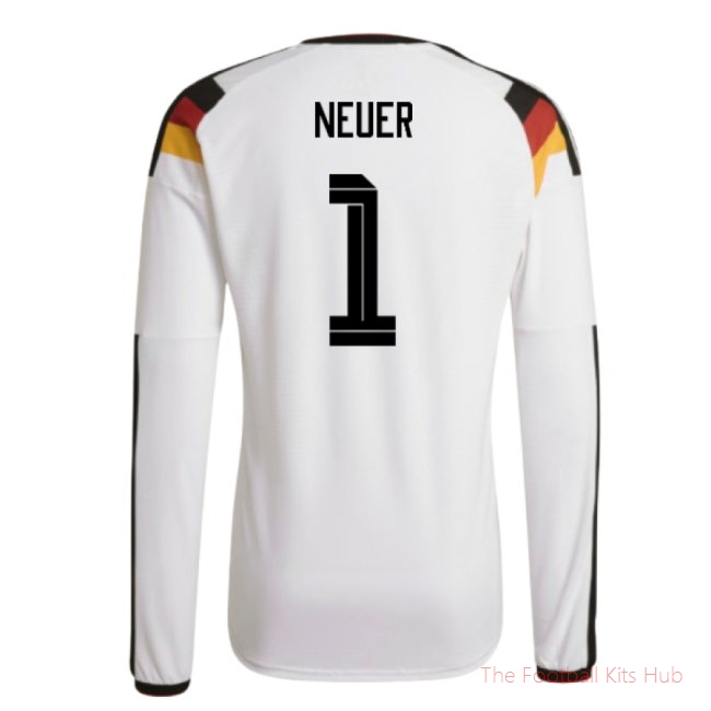 2026/27 Germany Authentic Long Sleeve Home Shirt (Neuer 1)
