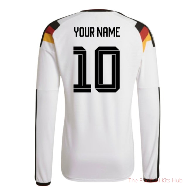 2026/27 Germany Authentic Long Sleeve Home Shirt (Your Name)