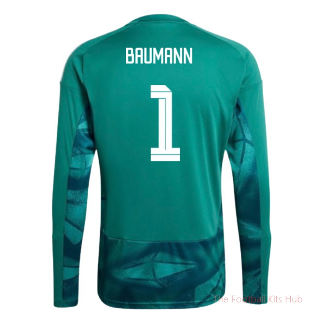 2026/27 Germany Home Goalkeeper Shirt (Active Green) (Baumann 1)