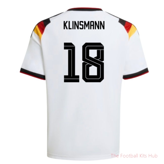 2026/27 Germany Home Shirt (Kids) (Klinsmann 18)