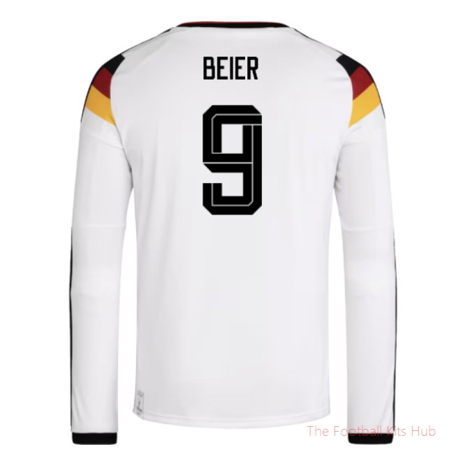 2026/27 Germany Long Sleeve Home Shirt (Beier 9)