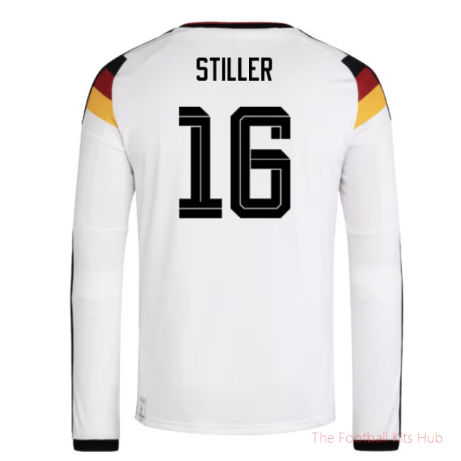 2026/27 Germany Long Sleeve Home Shirt (Stiller 16)