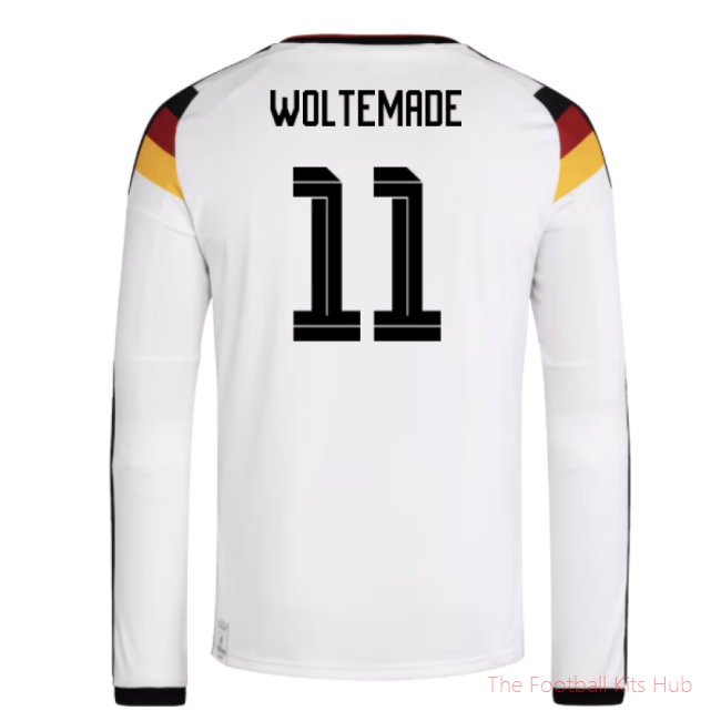 2026/27 Germany Long Sleeve Home Shirt (Woltemade 11)