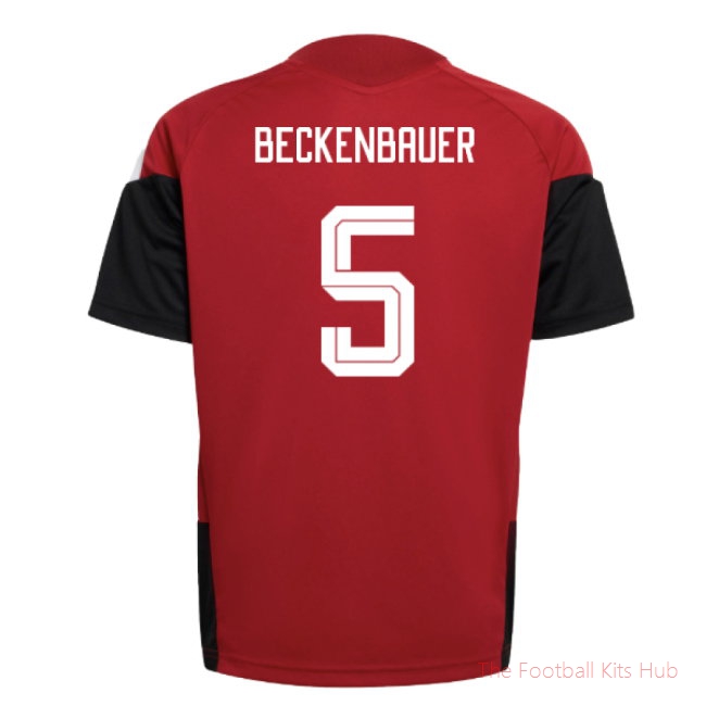 2026/27 Germany Training Jersey (Red) - Kids (Beckenbauer 5)