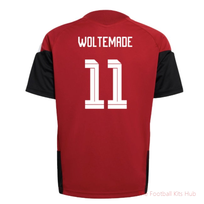 2026/27 Germany Training Jersey (Red) - Kids (Woltemade 11)