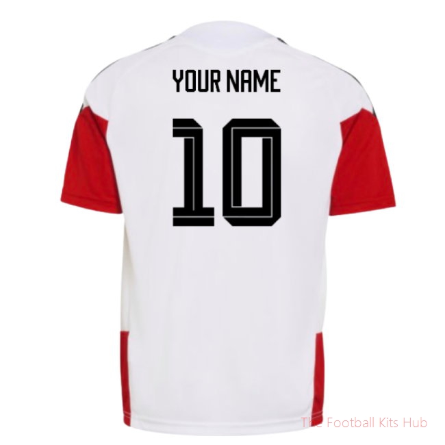 2026/27 Germany Training Jersey (White) - Kids (Your Name)