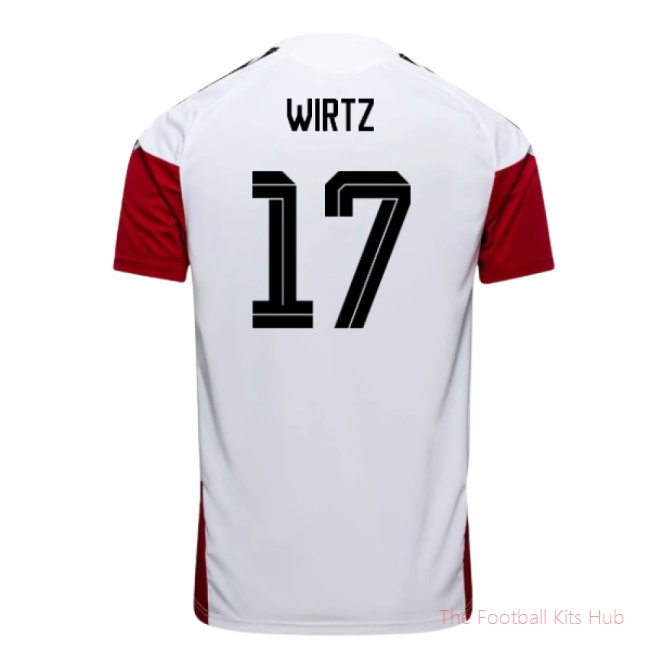 2026/27 Germany Training Jersey (White) (Wirtz 17)
