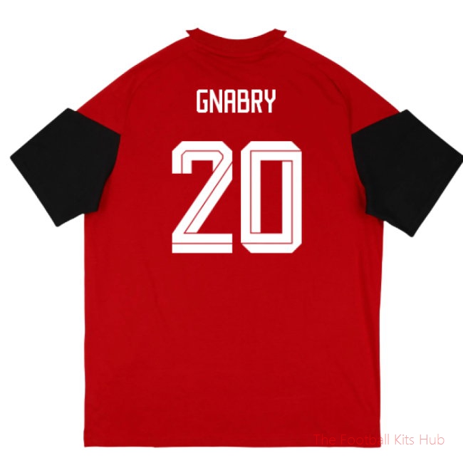 2026/27 Germany Training Tee (Red) (Gnabry 20)