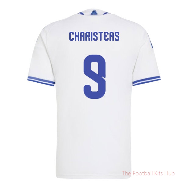 2026/27 Greece Home Shirt (Charisteas 9)