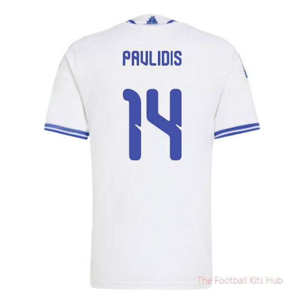 2026/27 Greece Home Shirt (Pavlidis 14)