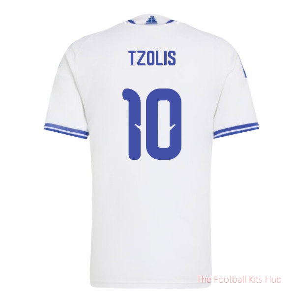 2026/27 Greece Home Shirt (Tzolis 10)