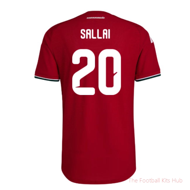 2026/27 Hungary Authentic Home Shirt (Sallai 20)