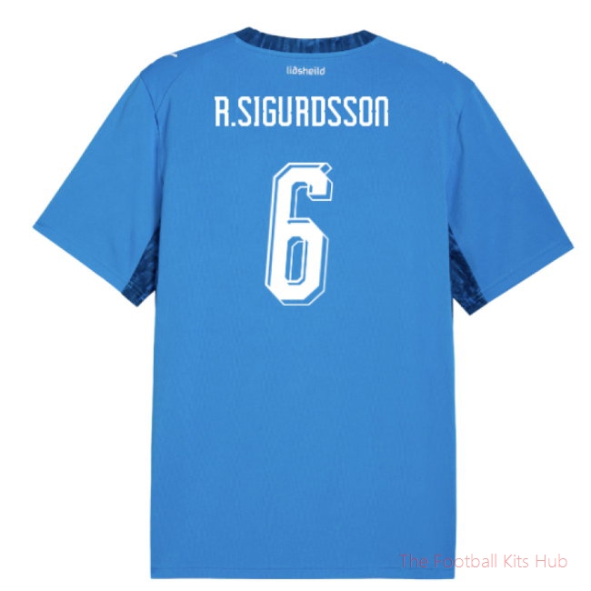2026/27 Iceland Home Shirt (R.Sigurdsson 6)
