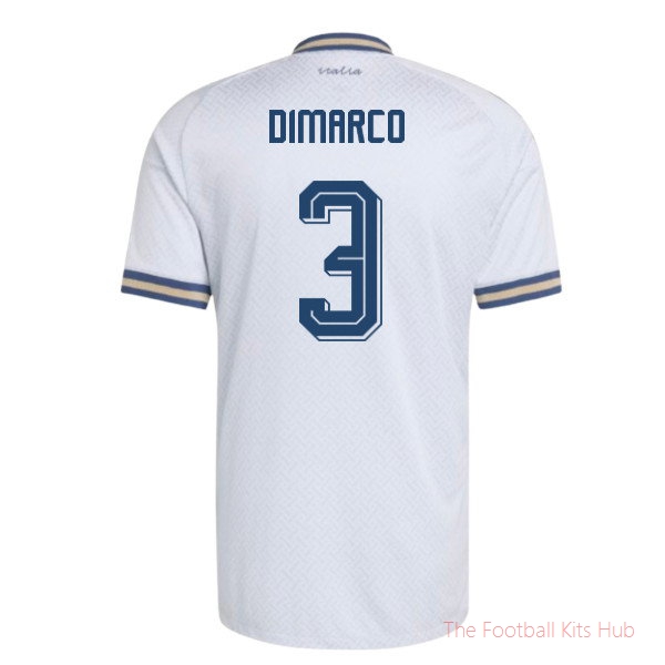 2026/27 Italy Authentic Away Shirt (Dimarco 3)