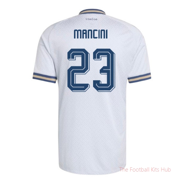 2026/27 Italy Authentic Away Shirt (Mancini 23)