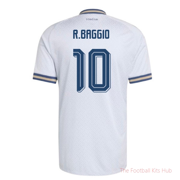 2026/27 Italy Authentic Away Shirt (R.Baggio 10)