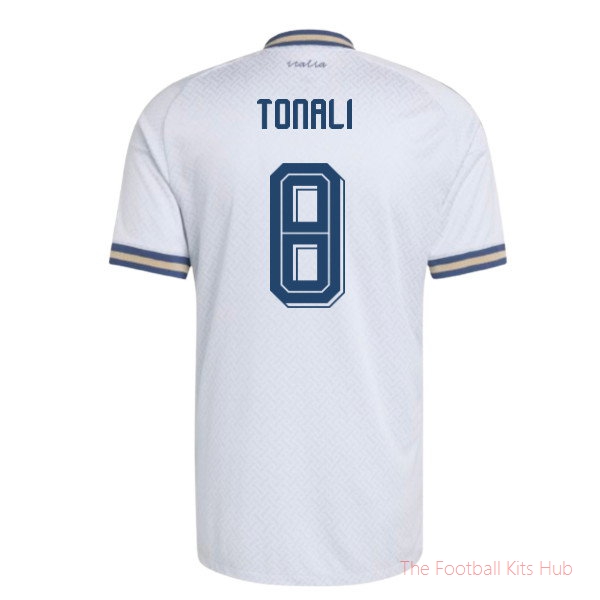 2026/27 Italy Authentic Away Shirt (Tonali 8)