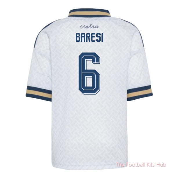 2026/27 Italy Away Mini Kit (Baresi 6)