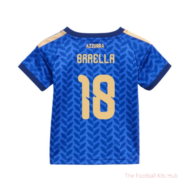 2026/27 Italy Home Baby Kit (Barella 18)