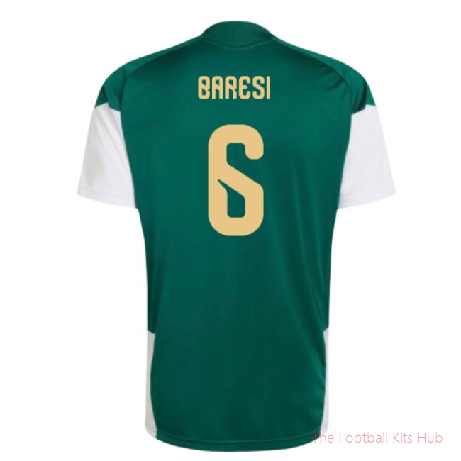 2026/27 Italy Training Jersey (Green) (Baresi 6)