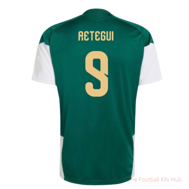 2026/27 Italy Training Jersey (Green) (Retegui 9)
