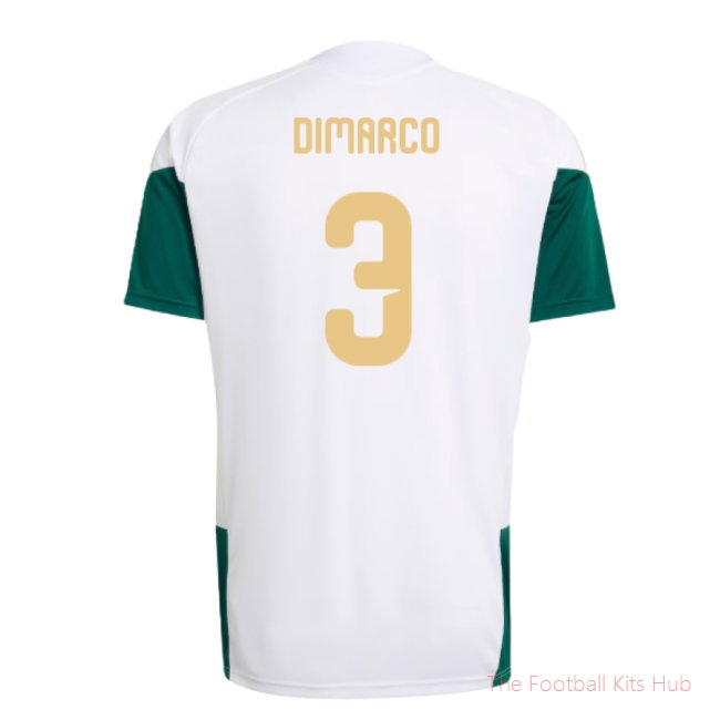 2026/27 Italy Training Jersey (White) (Dimarco 3)