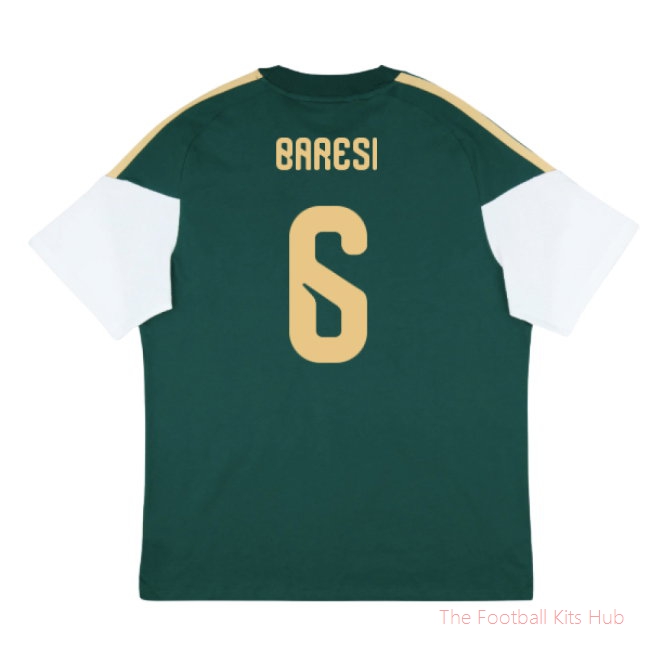 2026/27 Italy Training Tee (Green) (Baresi 6)