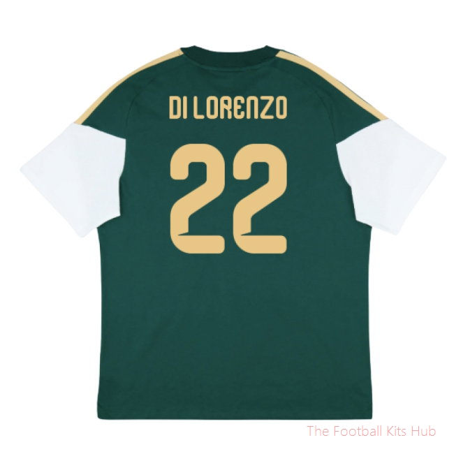 2026/27 Italy Training Tee (Green) (Di Lorenzo 22)