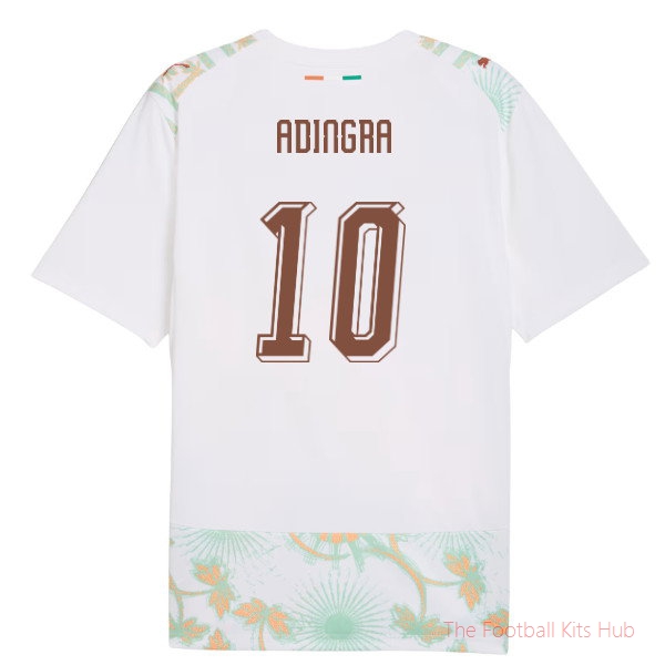 2026/27 Ivory Coast Away Shirt (Adingra 10)
