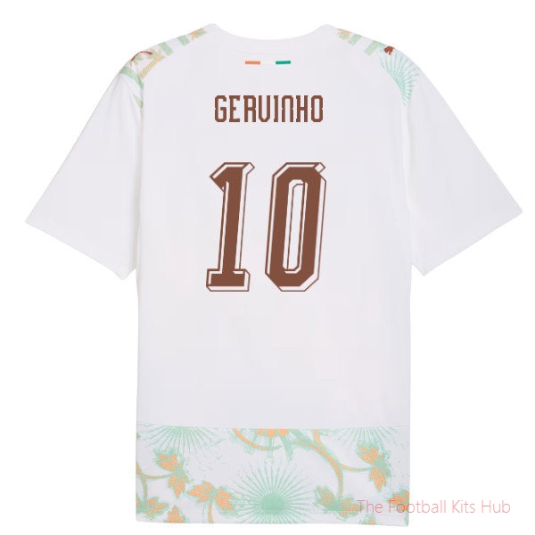 2026/27 Ivory Coast Away Shirt (Gervinho 10)