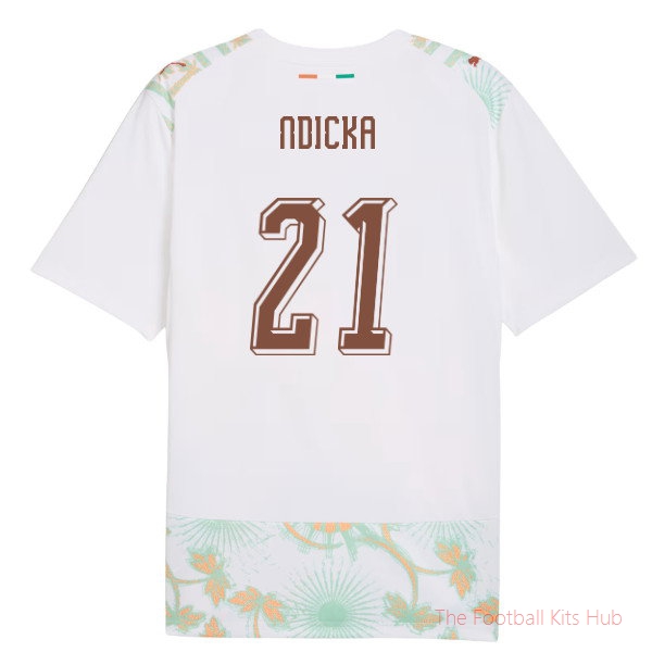 2026/27 Ivory Coast Away Shirt (Ndicka 21)