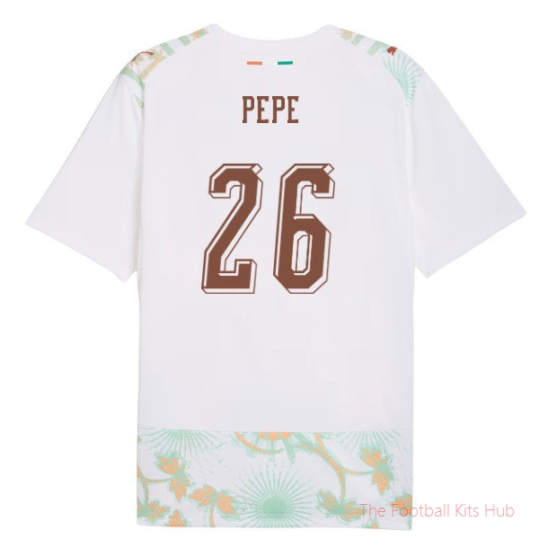 2026/27 Ivory Coast Away Shirt (Pepe 26)