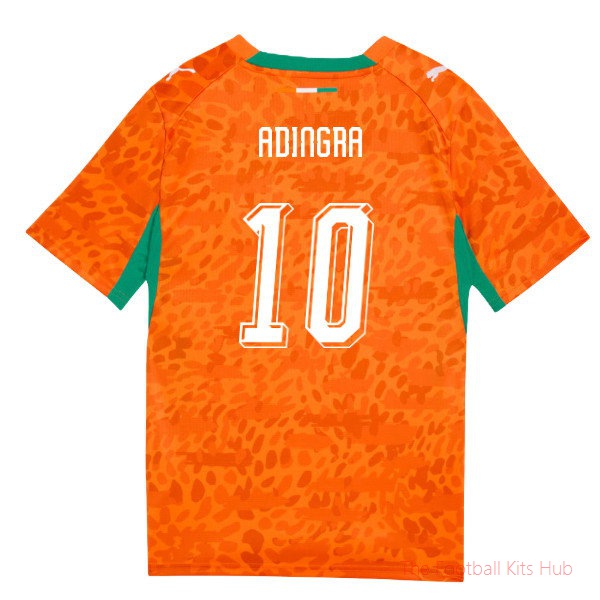 2026/27 Ivory Coast Home Shirt (Kids) (Adingra 10)