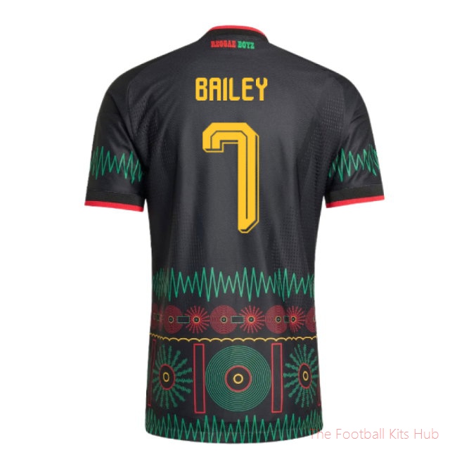 2026/27 Jamaica Authentic Away Shirt (Bailey 7)