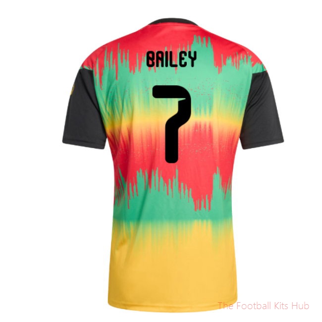 2026/27 Jamaica Pre-Match Shirt (Bold Gold) (Bailey 7)