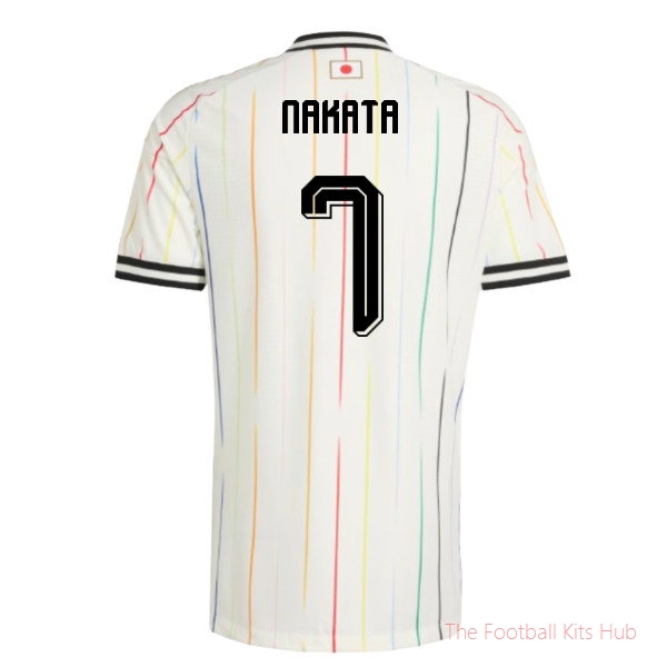 2026/27 Japan Authentic Away Shirt (Nakata 7)