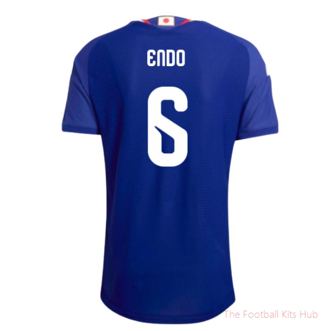 2026/27 Japan Authentic Home Shirt (Endo 6)
