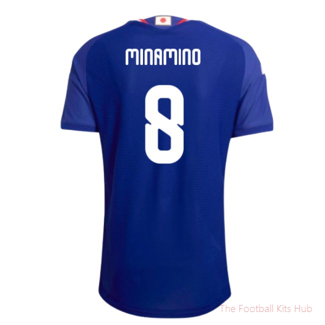 2026/27 Japan Authentic Home Shirt (Minamino 8)