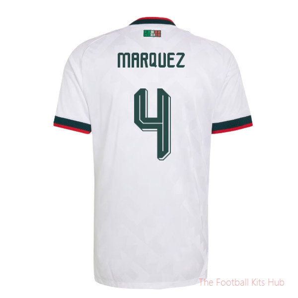 2026/27 Mexico Authentic Away Shirt (Marquez 4)