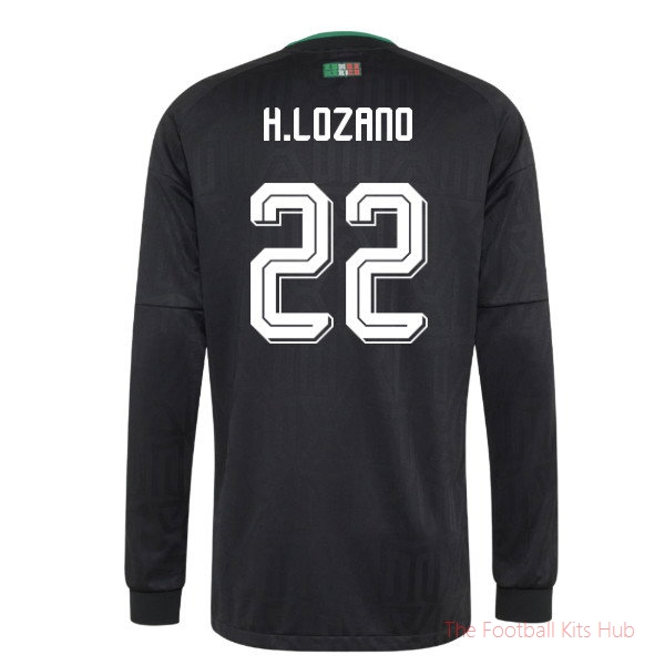 2026/27 Mexico Authentic Long Sleeves Third Shirt (H.Lozano 22)