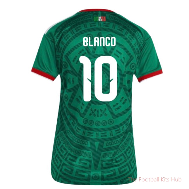 2026/27 Mexico Home Shirt (Womens) (Blanco 10)