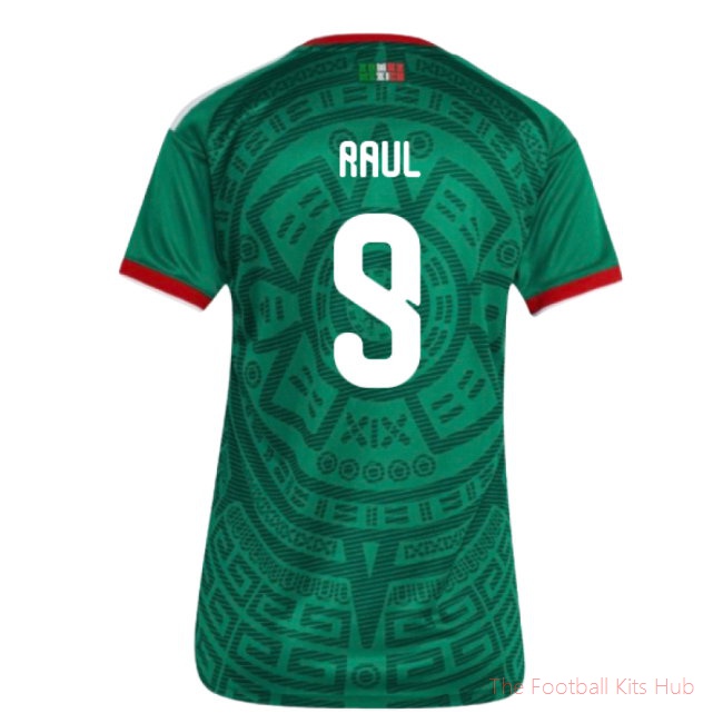 2026/27 Mexico Home Shirt (Womens) (Raul 9)