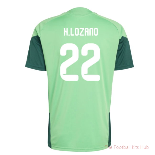 2026/27 Mexico Training Jersey (Semi Flash Green) (H.Lozano 22)