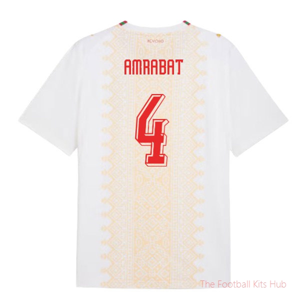 2026/27 Morocco Away Shirt (Amrabat 4)