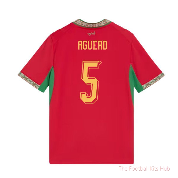 2026/27 Morocco Home Shirt (Kids) (Aguerd 5)