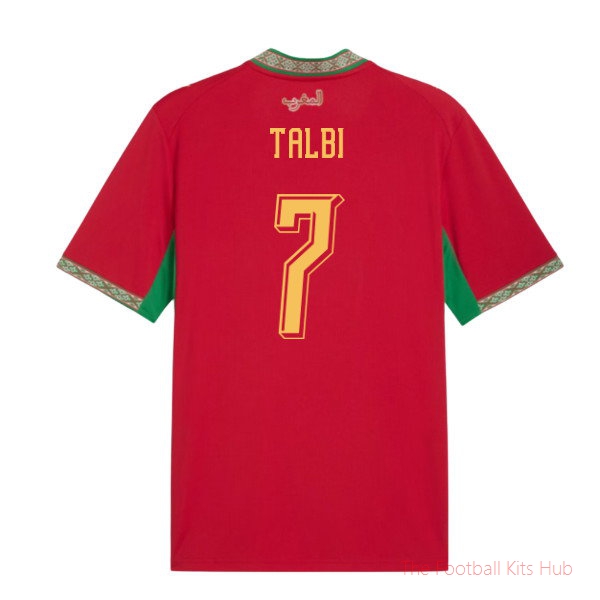 2026/27 Morocco Home Shirt (Talbi 7)