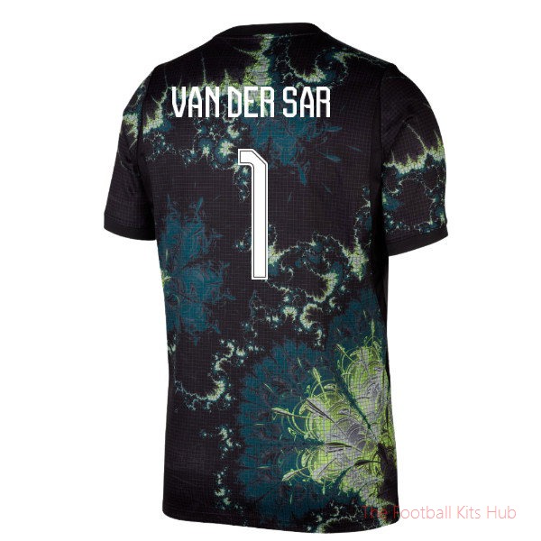 2026/27 Netherlands Home Goalkeeper Shirt (Black) (Van Der Sar 1)