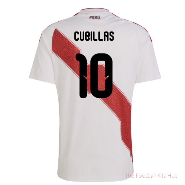 2026/27 Peru Home Shirt (Cubillas 10)
